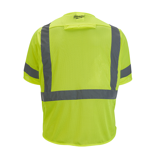 MILWAUKEE Class 3 High Visibility Mesh Safety Vest