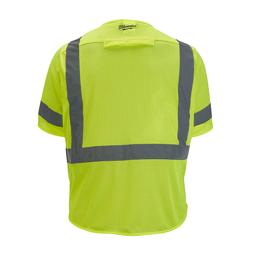 CL3 YELLOW MESH VEST - L/XL