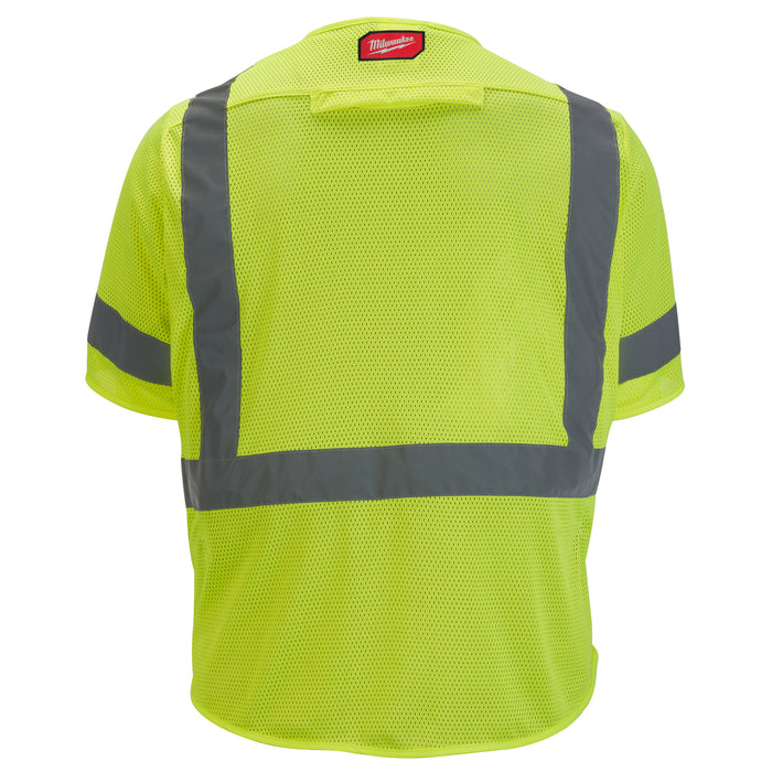 Milwaukee CL3 YELLOW MESH VEST - S/M 48-73-5131