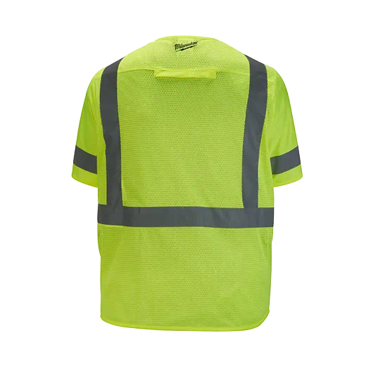 CL3 YELLOW SOLID VEST - L/XL