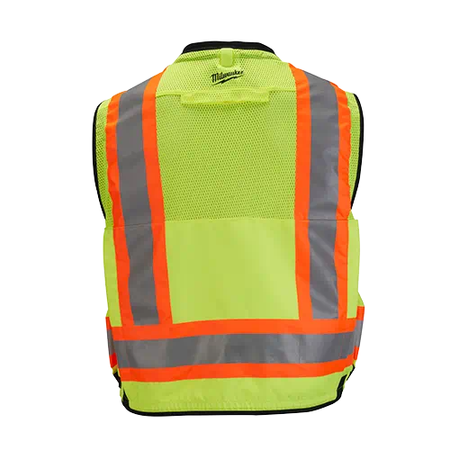 CL2 YELLOW SURVEYOR'S VEST - L/XL
