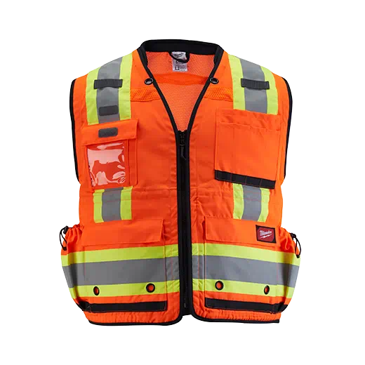 CL2 YELLOW SURVEYOR'S VEST 2XL/3XL