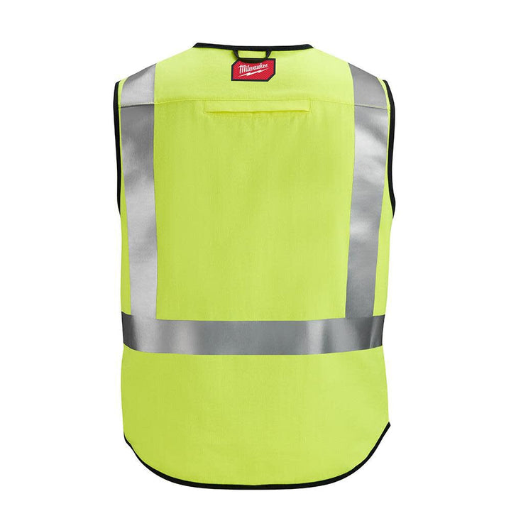 MILWAUKEE AR/FR Cat. 1 Class 2 High Visibility Yellow Safety Vest