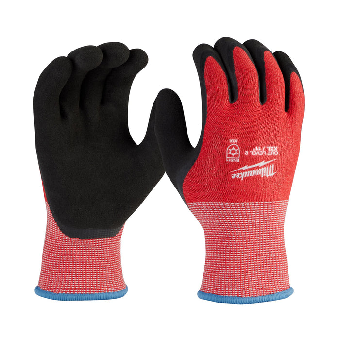 Milwaukee ANSI/ISEA 105-2016 Cut Level 2 Winter Dipped Gloves 48-73-7924