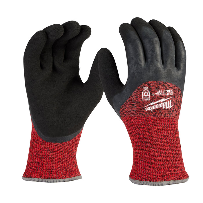 Milwaukee ANSI/ISEA Cut Level 4 Winter Dipped Gloves XXL 48-73-7944