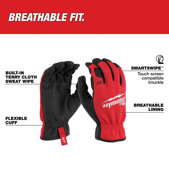 Milwaukee 6 LIGHTWEIGHT GLV W FLEX CUFF-XL 48-73-8513