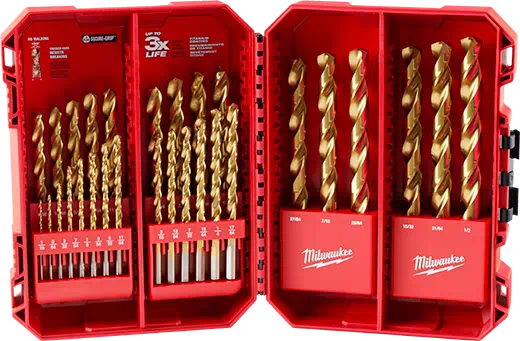 MILWAUKEE 29 UDS. Juego de brocas de titanio THUNDERBOLT®