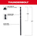 5/64" Thunderbolt Black Oxide