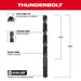21/64" Thunderbolt Black Oxide