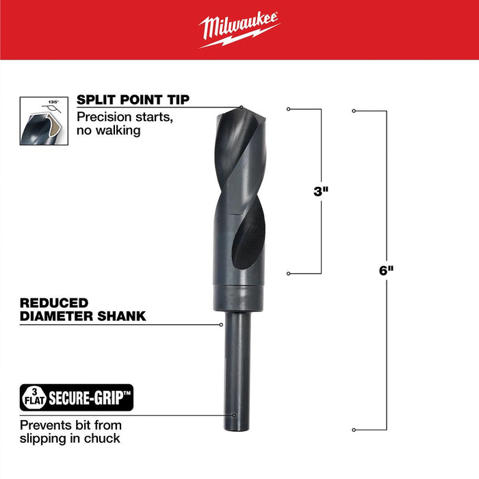 1" S&D Black Oxide Bit