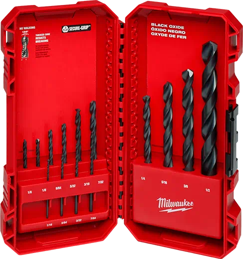 MILWAUKEE 14 PC. THUNDERBOLT® Black Oxide Drill Bit Set