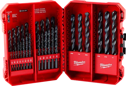 MILWAUKEE 29 PC. THUNDERBOLT® Black Oxide Drill Bit Set