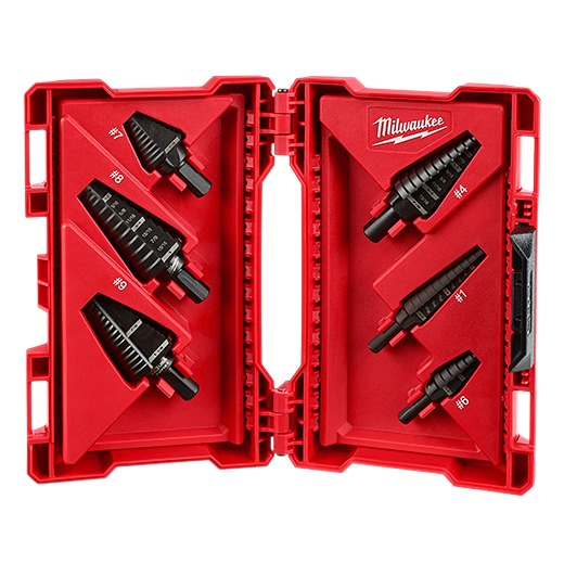 MILWAUKEE 6 PC. Step Drill Bit Set