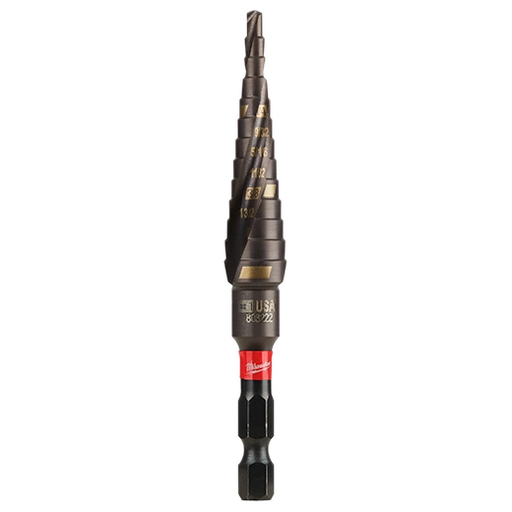 MILWAUKEE 1/8" - 1/2" SHOCKWAVE™ IMPACT DUTY™ Step Bit