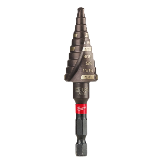 MILWAUKEE 3/16" - 3/4" SHOCKWAVE™ IMPACT DUTY™ Step Bit