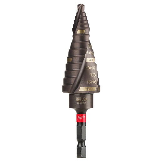 MILWAUKEE 1/2" - 1" SHOCKWAVE™ IMPACT DUTY™ Step Bit