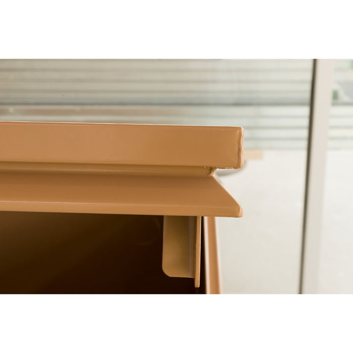 KNAACK Model 4830-D-KL JOBMASTER Chest w/ Junk Trunk Locking Drawer, 17 cu ft, 48 in L x 30 in W x 35 in H, 16-Gauge Steel, incl. 2 KNAACK Padlocks