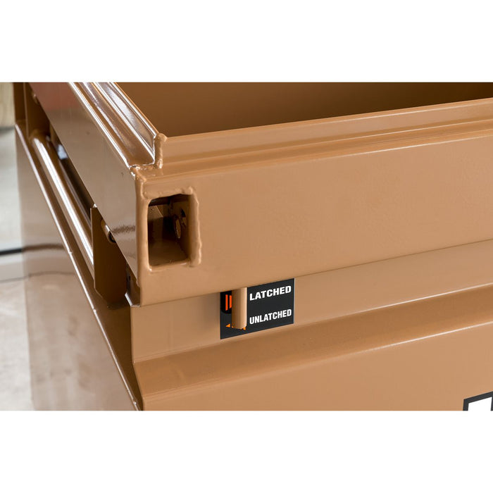 KNAACK Model 4830-D-KL JOBMASTER Chest w/ Junk Trunk Locking Drawer, 17 cu ft, 48 in L x 30 in W x 35 in H, 16-Gauge Steel, incl. 2 KNAACK Padlocks