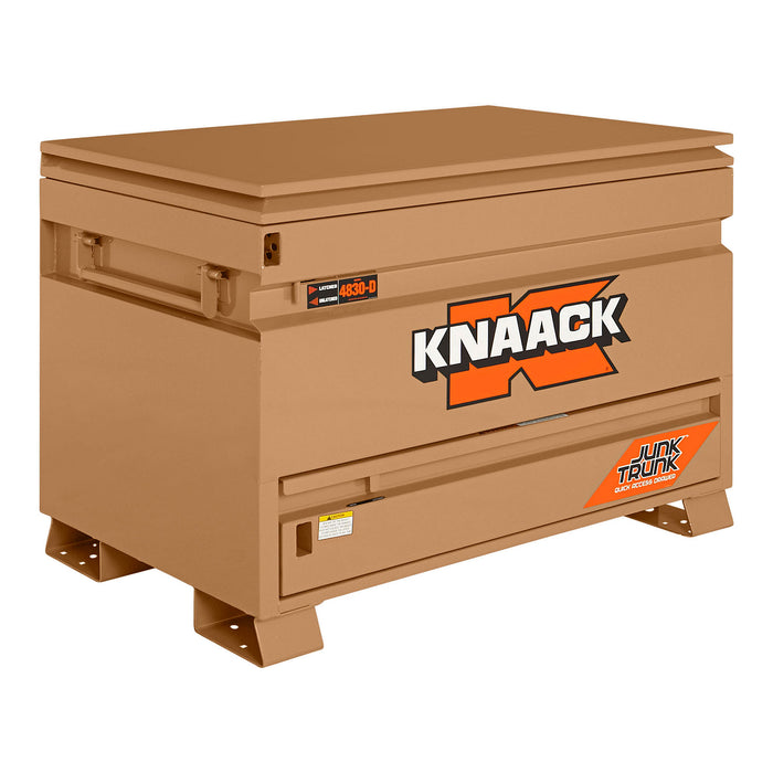 KNAACK Model 4830-D-KL JOBMASTER Chest w/ Junk Trunk Locking Drawer, 17 cu ft, 48 in L x 30 in W x 35 in H, 16-Gauge Steel, incl. 2 KNAACK Padlocks