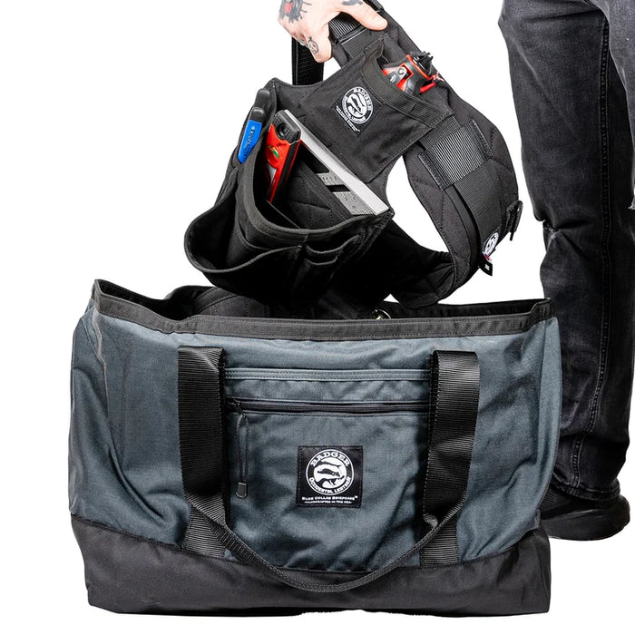 Occidental Leather Big Badger Gear Tote - Gunmetal