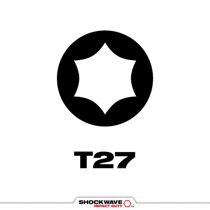 Milwaukee Tools (25) 2IN POWER BIT T27 48-32-4786