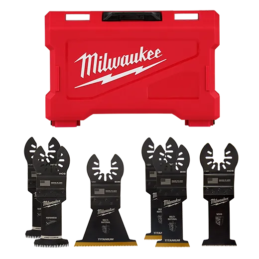 MILWAUKEE 6 PC. OPEN-LOK™ Multi-Tool Blade Variety Kit