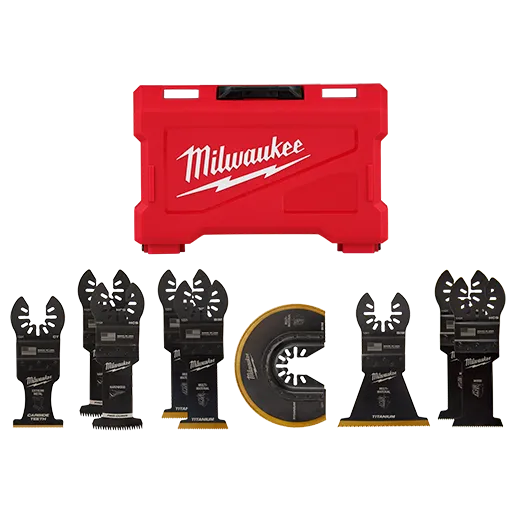 MILWAUKEE 9 PC. OPEN-LOK™ Multi-Tool Blade Variety Kit
