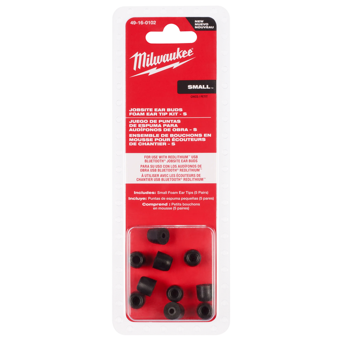 MILWAUKEE Jobsite Ear Buds Ear Tip Kit