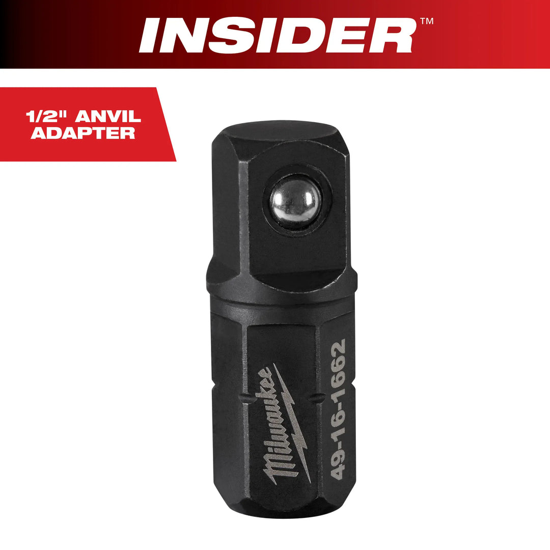 MILWAUKEE INSIDER™ Box Ratchet 1/2" Anvil Adapter