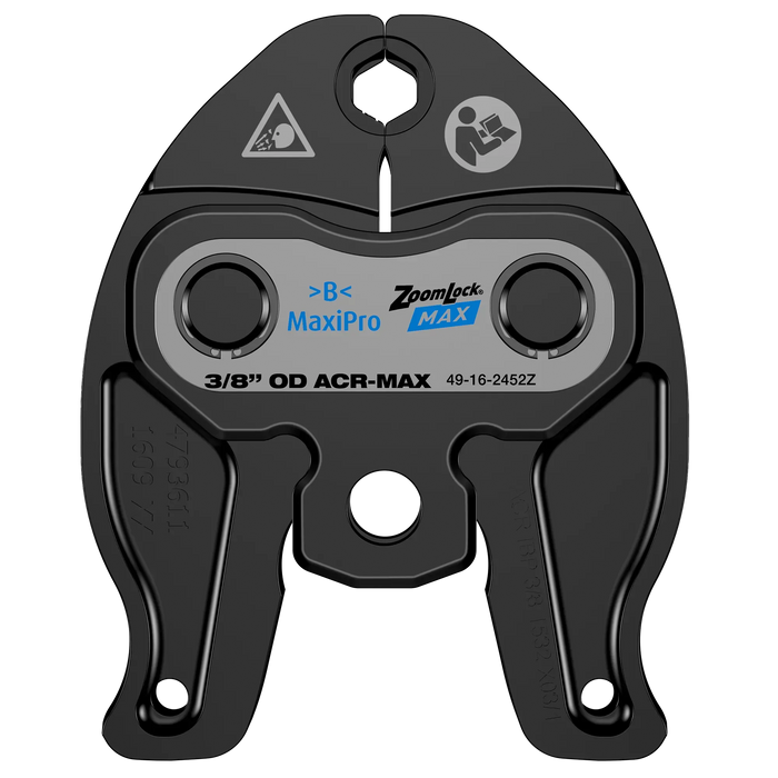 MILWAUKEE 3/8" ZOOMLOCK® MAX Press Jaw For M12™ FORCE LOGIC™ Press Tools