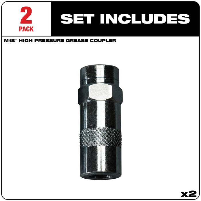 High Pressure Coupler 2-Pack