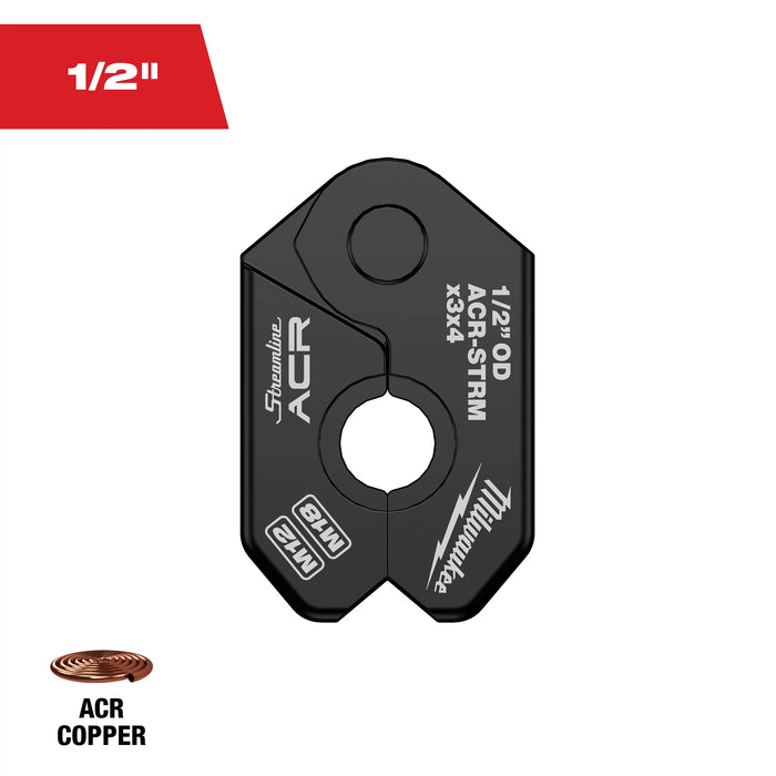 Milwaukee 1/2" Streamline ACR Pivoting Press Ring for FORCE LOGIC 49-16-2653MX
