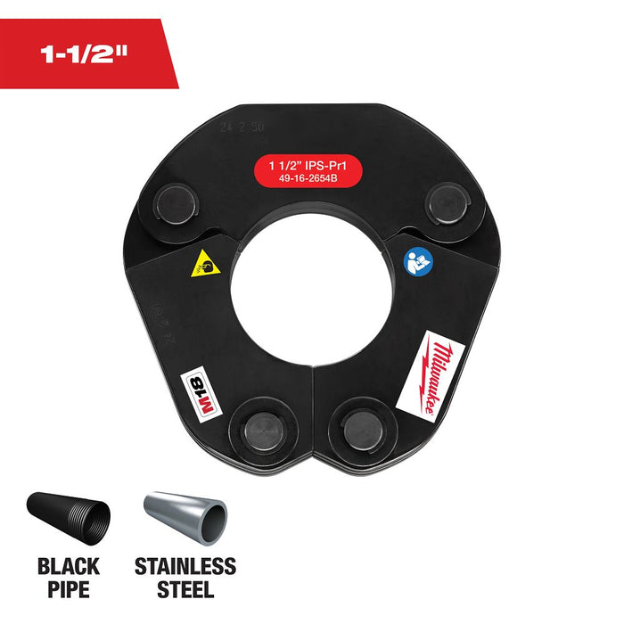 1-1/2 In. Black Iron Press Ring