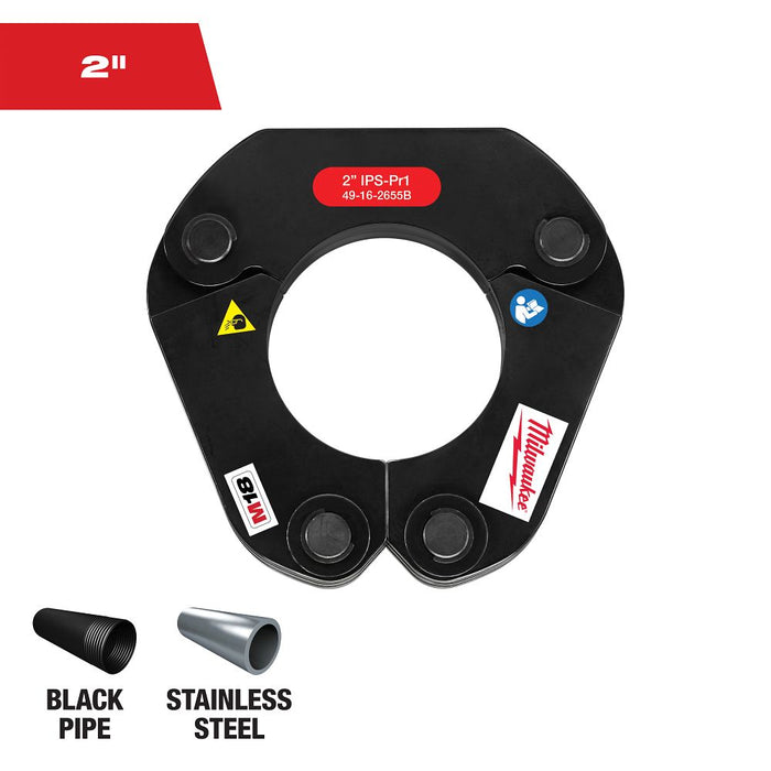 2 In. Black Iron Press Ring