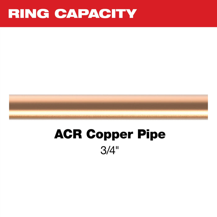 Milwaukee 3/4" RLS ACR Pivoting Press Ring for M18 & M12 FORCE LOGIC 49-16-2655RX