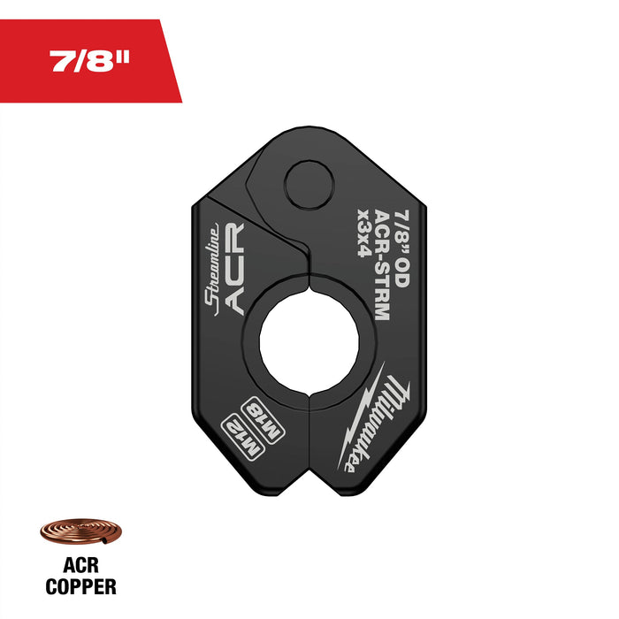 Milwaukee 7/8" Streamline ACR Pivoting Press Ring M18/M12 FORCE LOGIC 49-16-2656MX