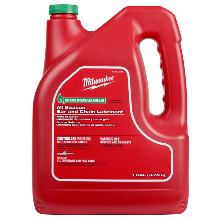 Milwaukee Tools 1 Gallon Biodegradable All Season Bar and Chain Lubricant