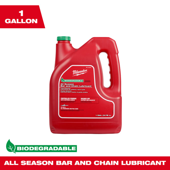 Milwaukee Tools 1 Gallon Biodegradable All Season Bar and Chain Lubricant
