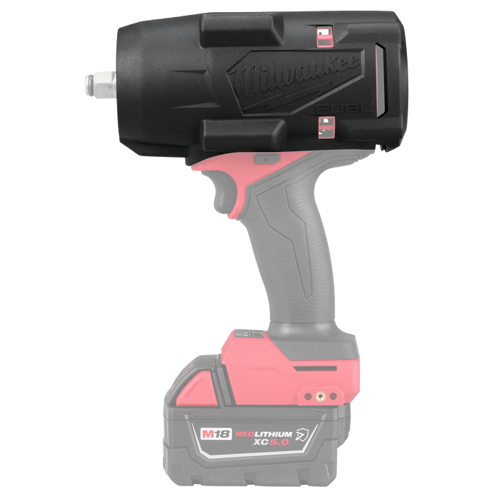 MILWAUKEE M18 FUEL™ 1/2" High Torque Impact Wrench w/ Friction Ring Protective Boot