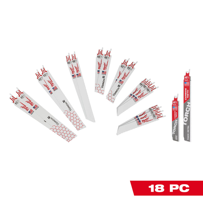 Milwaukee Tools 16+2 Sawzall Set 49-22-1216Y