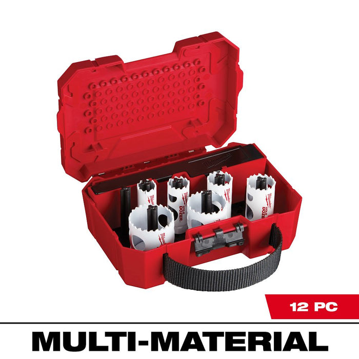 Milwaukee Tools 12PC HOLE DOZERTMBiM Holesaw Kit 49-22-4023