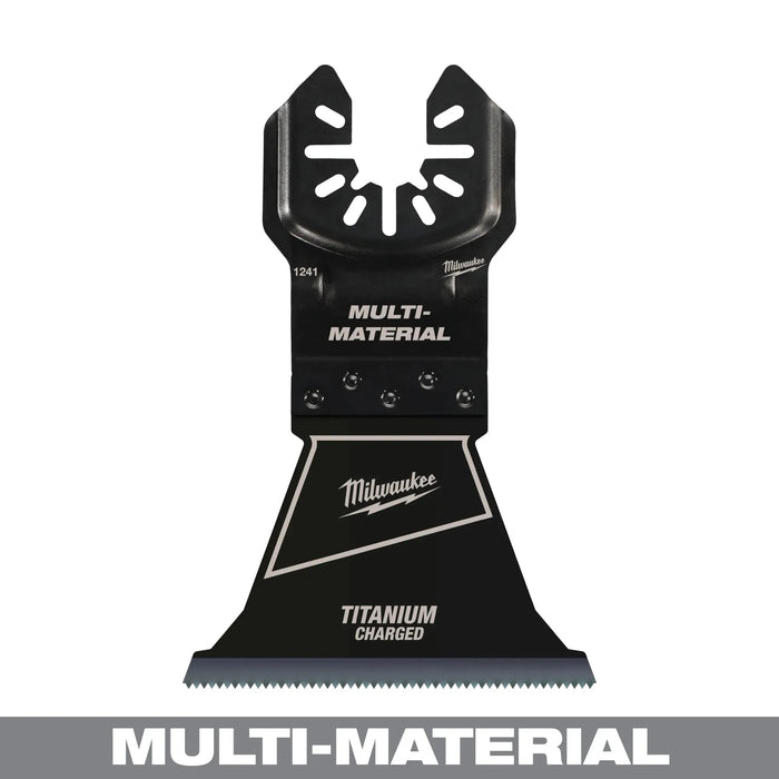 MILWAUKEE 2-1/2" Universal Fit OPEN-LOK™ TITANIUM CHARGED™ Bi-Metal Multi-Material Blades