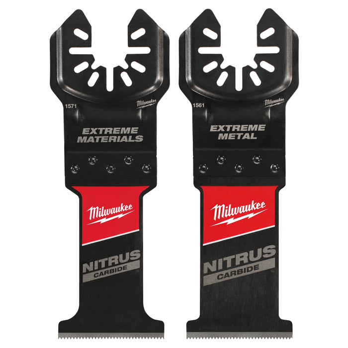 Milwaukee Tools NITRUS OMT Mtl 1PK + 1 XTRM MTRL 49-25-1561P