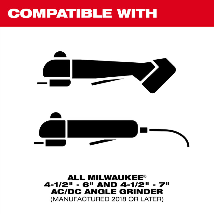 Milwaukee 6" ANGL GNDR CUTTING SGRD 49-40-6215