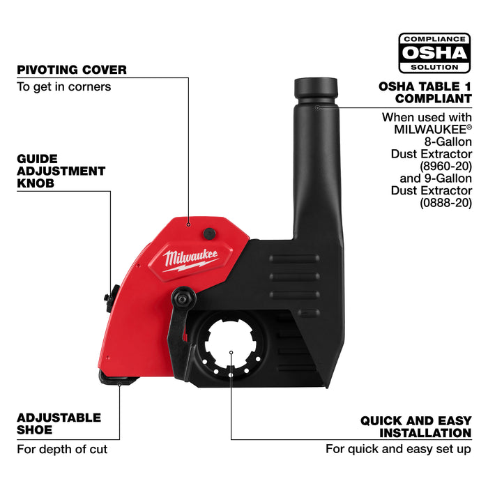 Milwaukee 6" ANGL GNDR CUTTING SGRD 49-40-6215