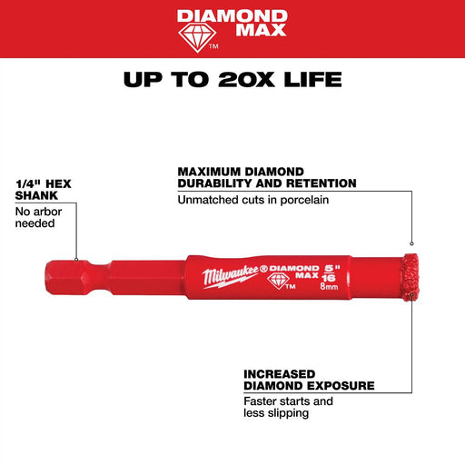 5/16" Diamond Plus™ Hole Saw