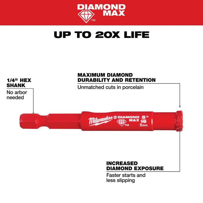 5/16" Diamond Plus™ Hole Saw