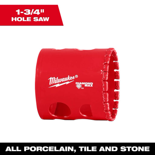 MILWAUKEE 1-3/4" DIAMOND MAX™ Hole Saw Cup