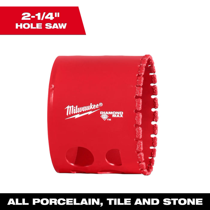 MILWAUKEE 2-1/4" DIAMOND MAX™ Hole Saw Cup