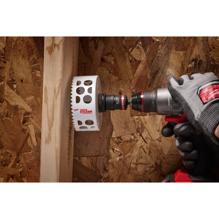 Milwaukee Tools 12PC QUIK LOK™ HOLE DOZER™ Bi-Metal Kit with PACKOUT™ Compact Organizer